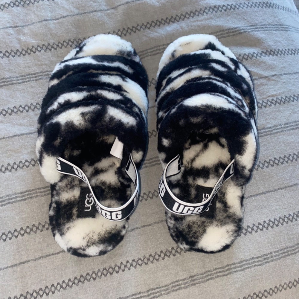Kids marble UGG slippers - Picture 2 of 4